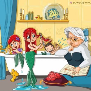 fasdapsicanalise.com.br - Artista cria série hilária de ilustrações que mostra como seriam os personagens se eles envelhecessem
